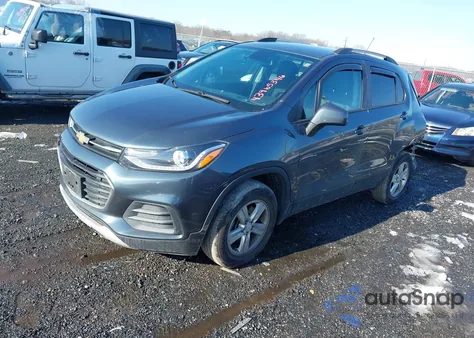 2022 Chevrolet Trax Awd Lt из США, поврежденный, VIN KL7CJPSM7NB561517